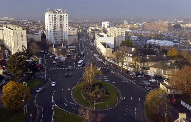 rond point demi-lune